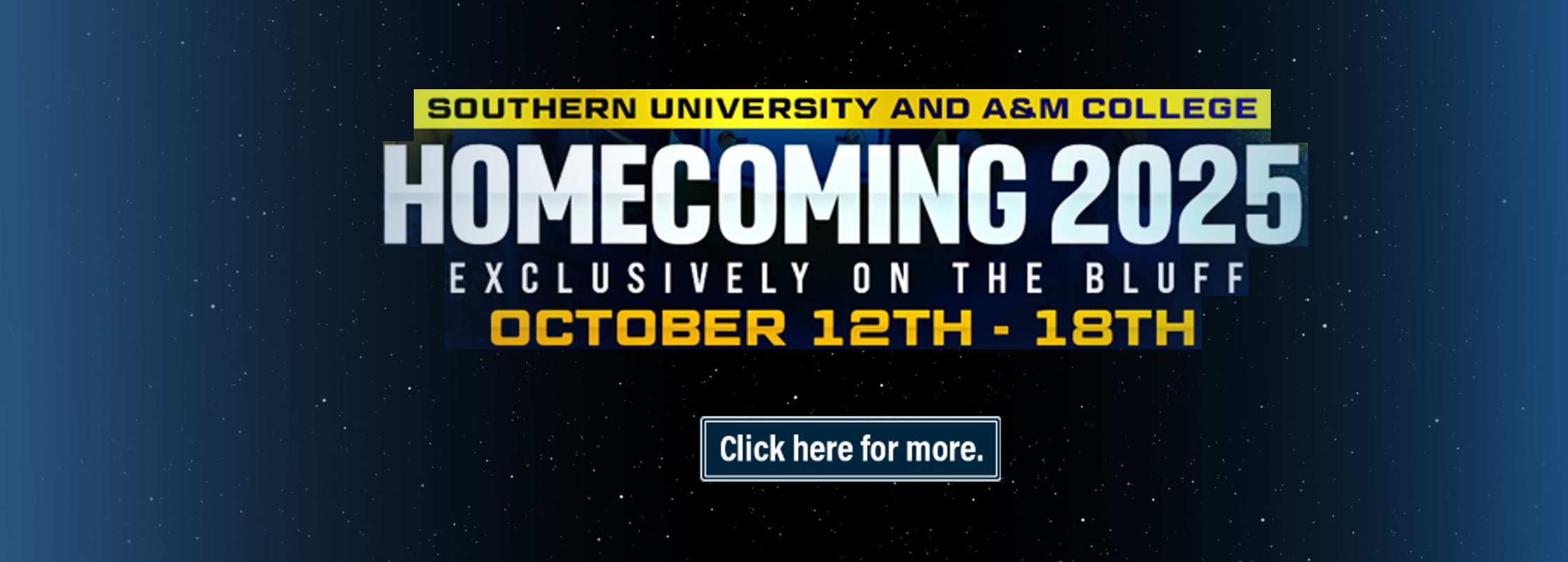 SU Homecoming 2025 Banner