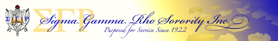 Sigma Gamma Rho Sorority, Inc.