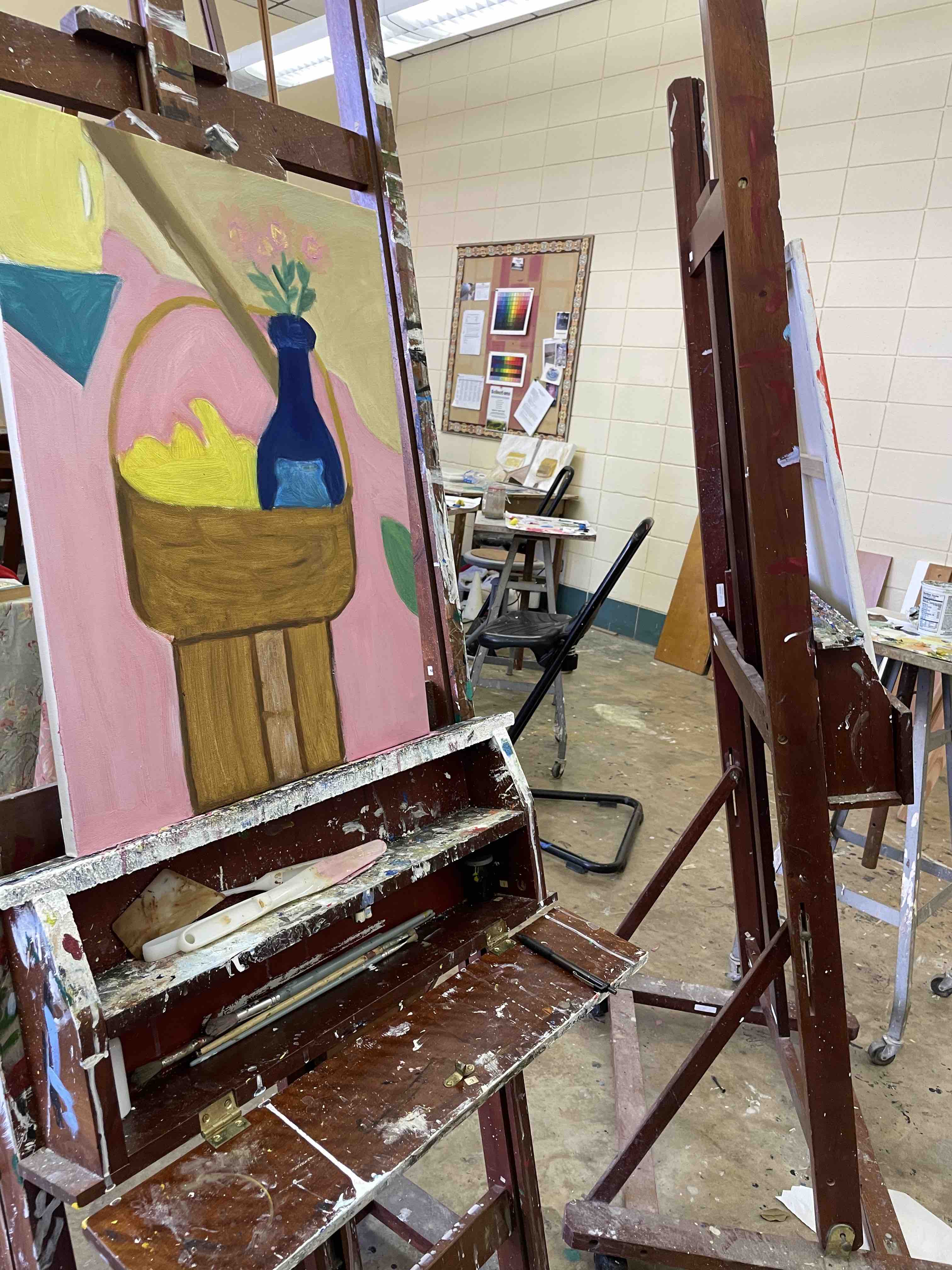 Hayden Hall Painting Studio, Fall 2022