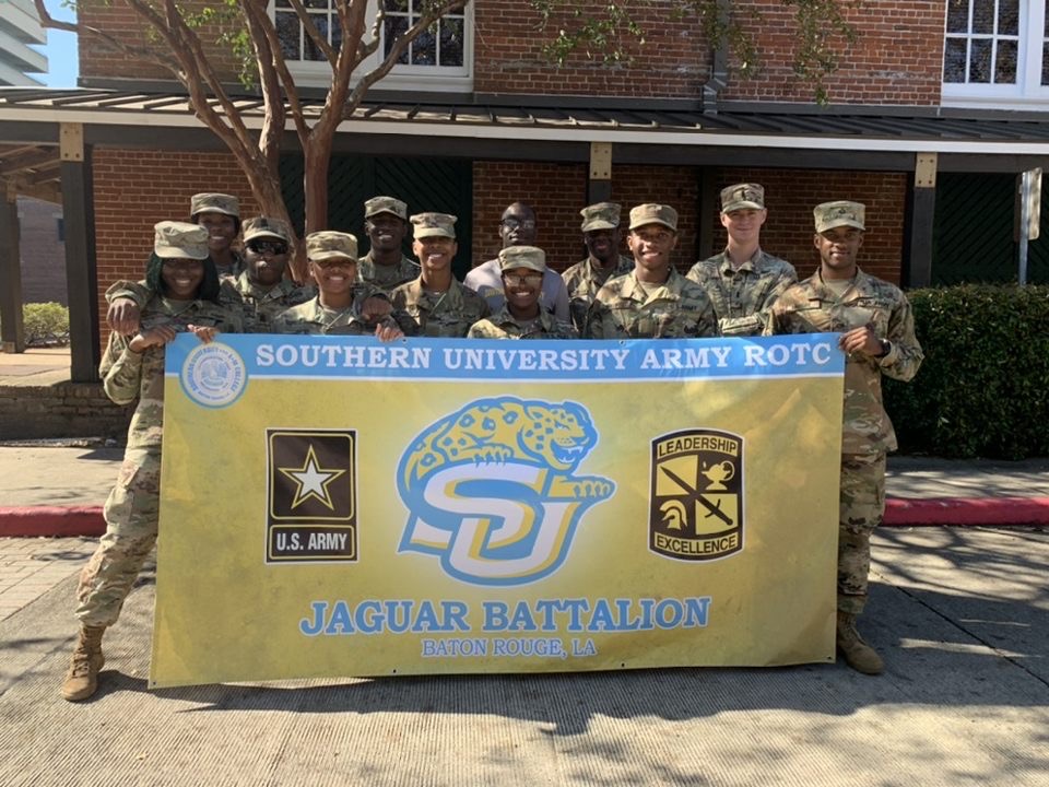 SUBR Cadets Participate in the Baton Rouge Veteran's Day Parade