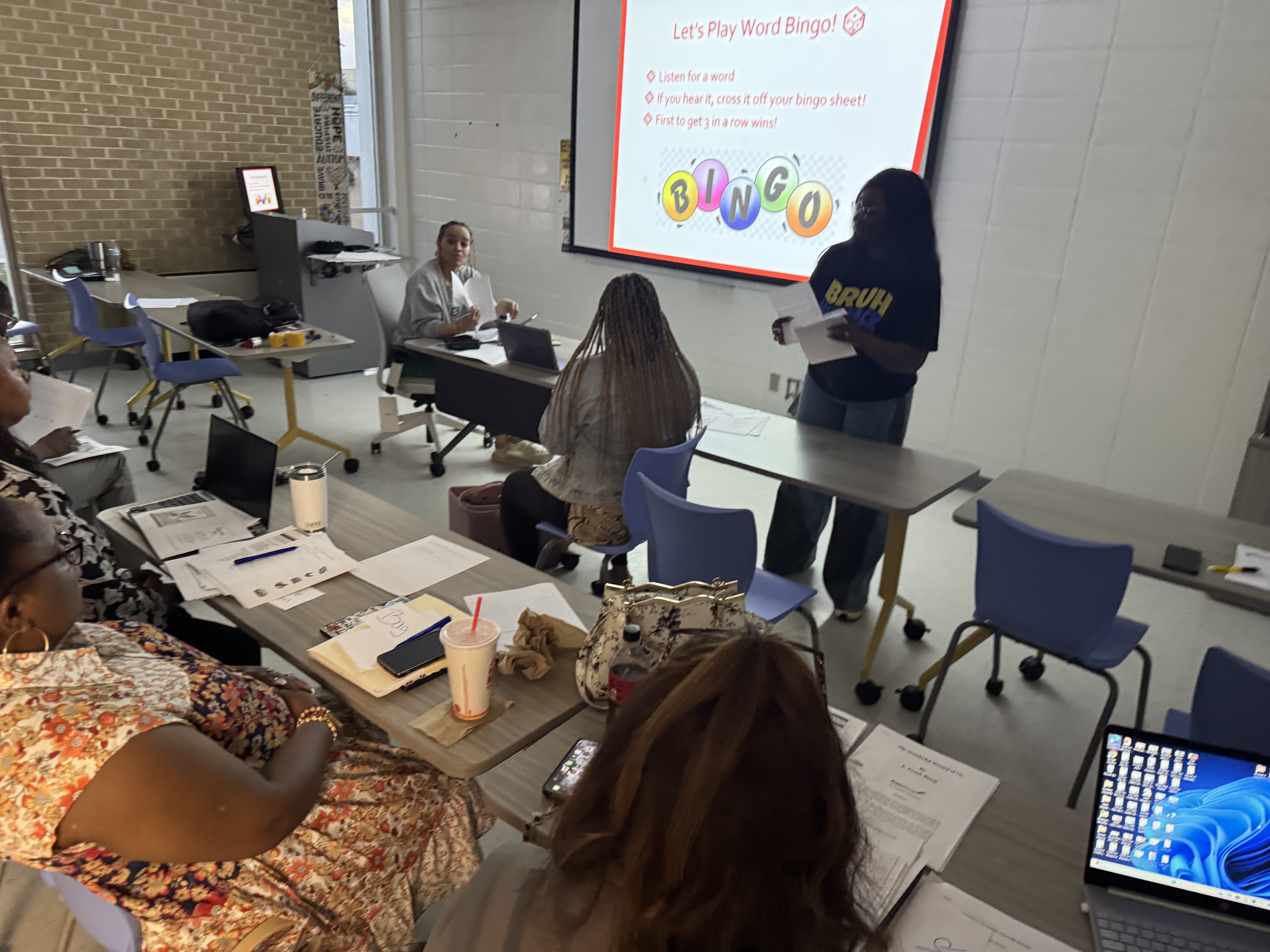 Hammond teaching activity with School of Education participants