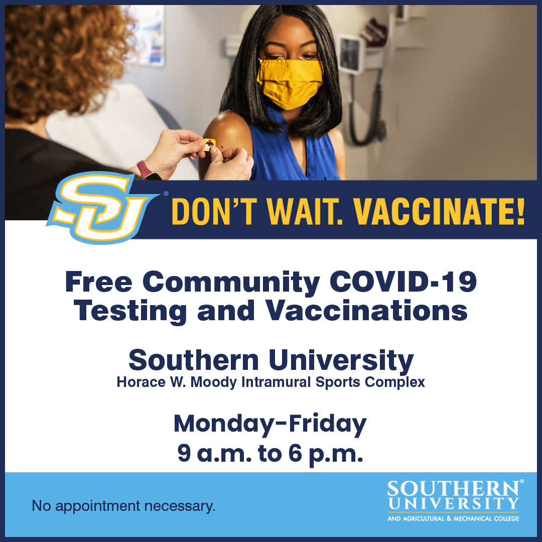 Free Community COVID-19 Vaccinations and Boosters graphic