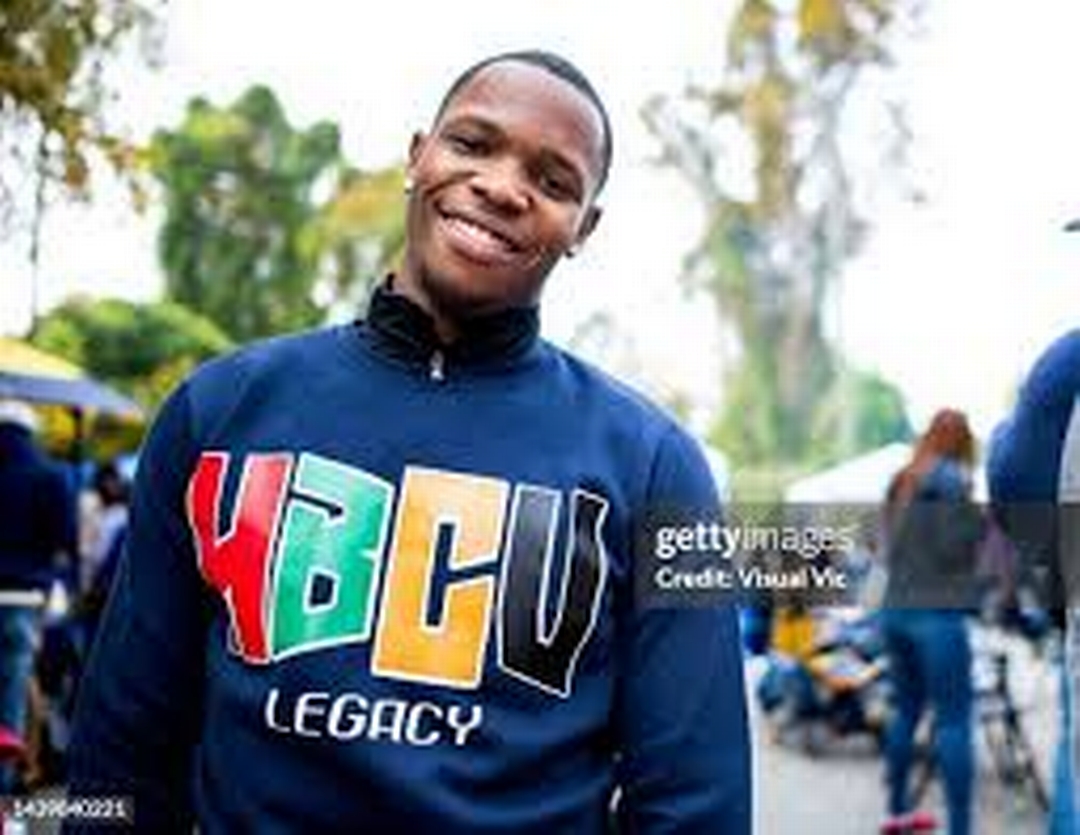 Student wearing HBCU Legacy