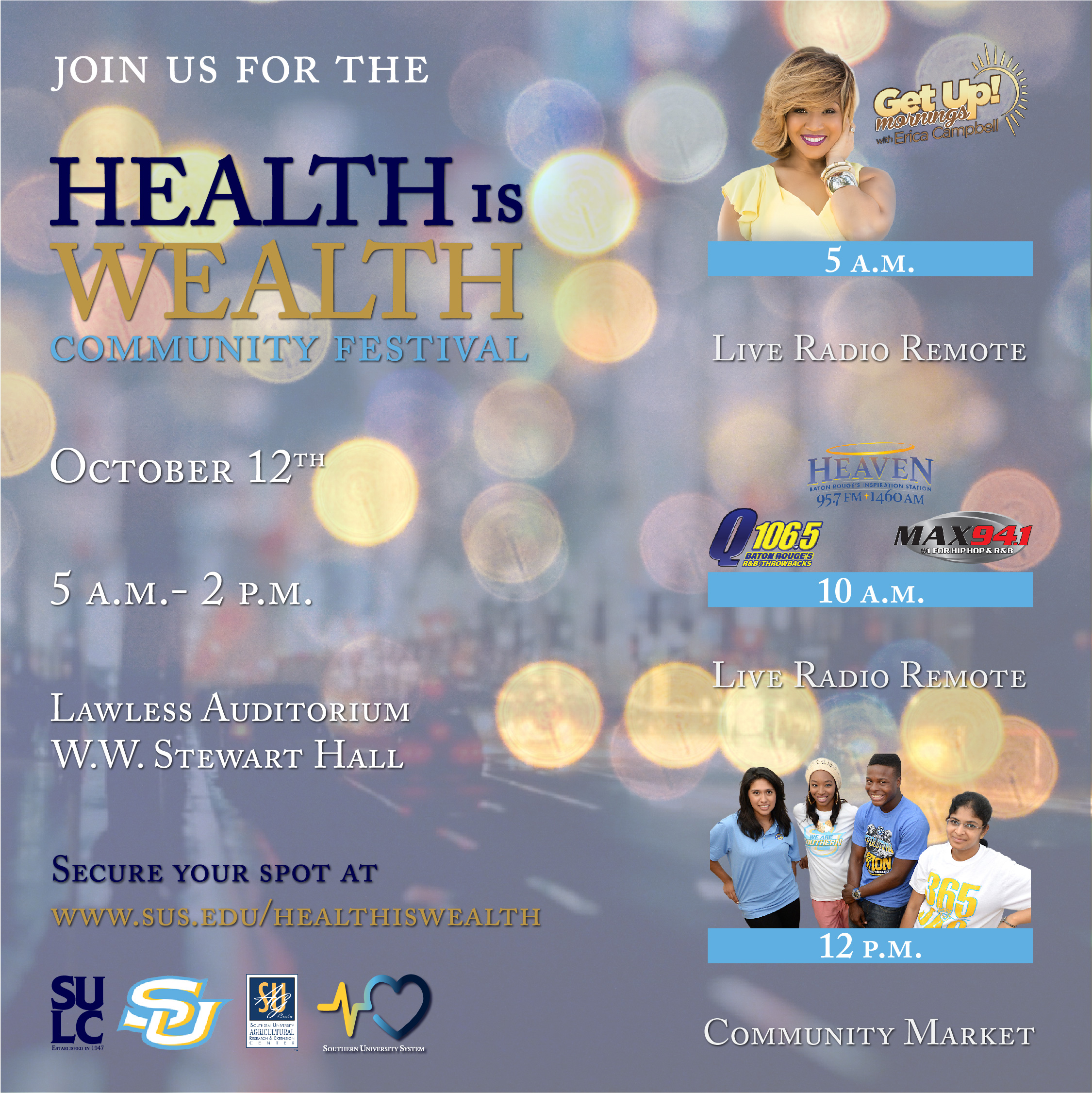 Homecoming 2023 - Health Is Wealth Community Festival